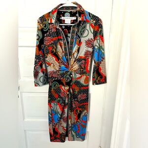 ⬇️🔥price drop 🔥⬇️Gretchen Scott twist & shout dress multi color size S